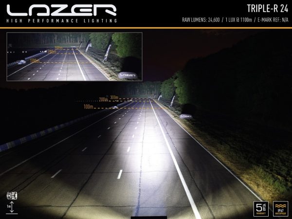 LAZER LED SVJETLO TRIPLE-R 24 STANDARD