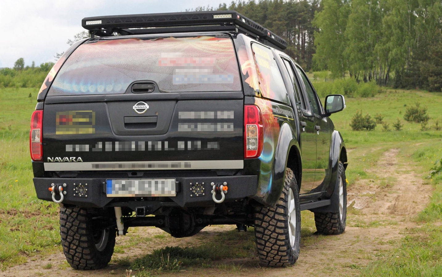 Rear Bumper - Nissan Navara D40 (2005-2015) - Padiss Horvat
