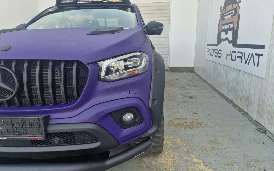 MERCEDES X-CLASS PURPLE